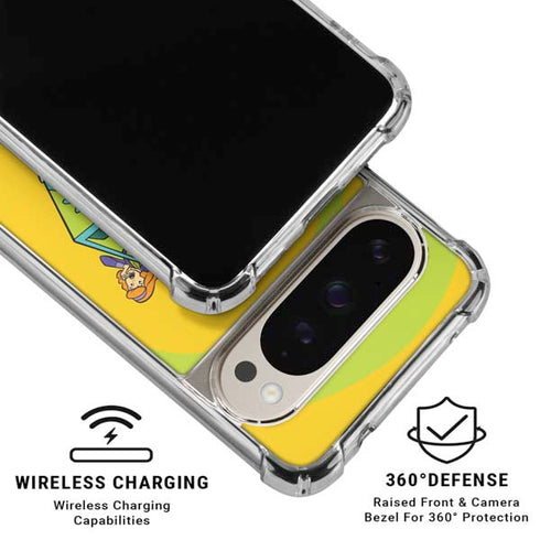 Scooby Doo Mystery Machine Van Pixel 9/9 Pro Clear Case